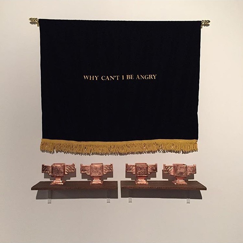 Why cant I be angry, 2016. Абдул Абдулла (Abdul Abdullah) - современный американский художник. Современное искусство США