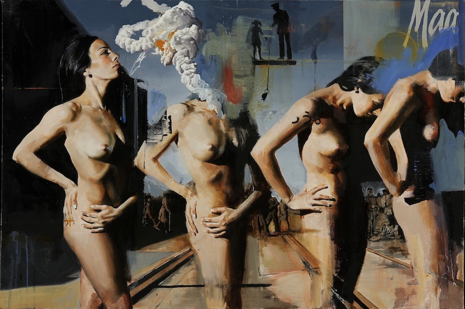 Адам Колдуэлл. Современный американский художник. The Challenger Explosion