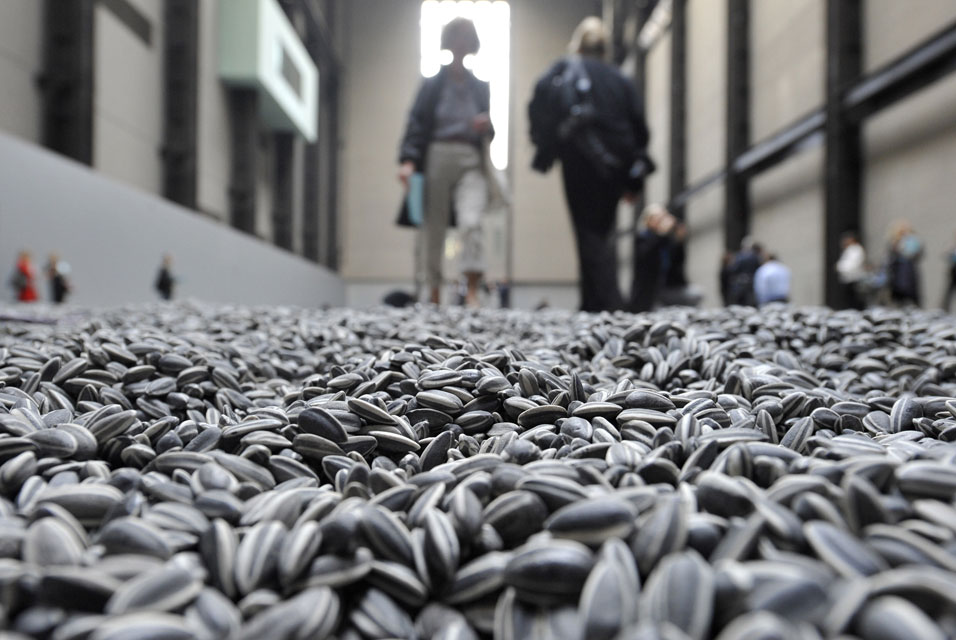 Семена подсолнечника (Sunflower seeds), 2010. Ай Вэйвэй (Ai Weiwei) - современный китайский художник. Современное искусство