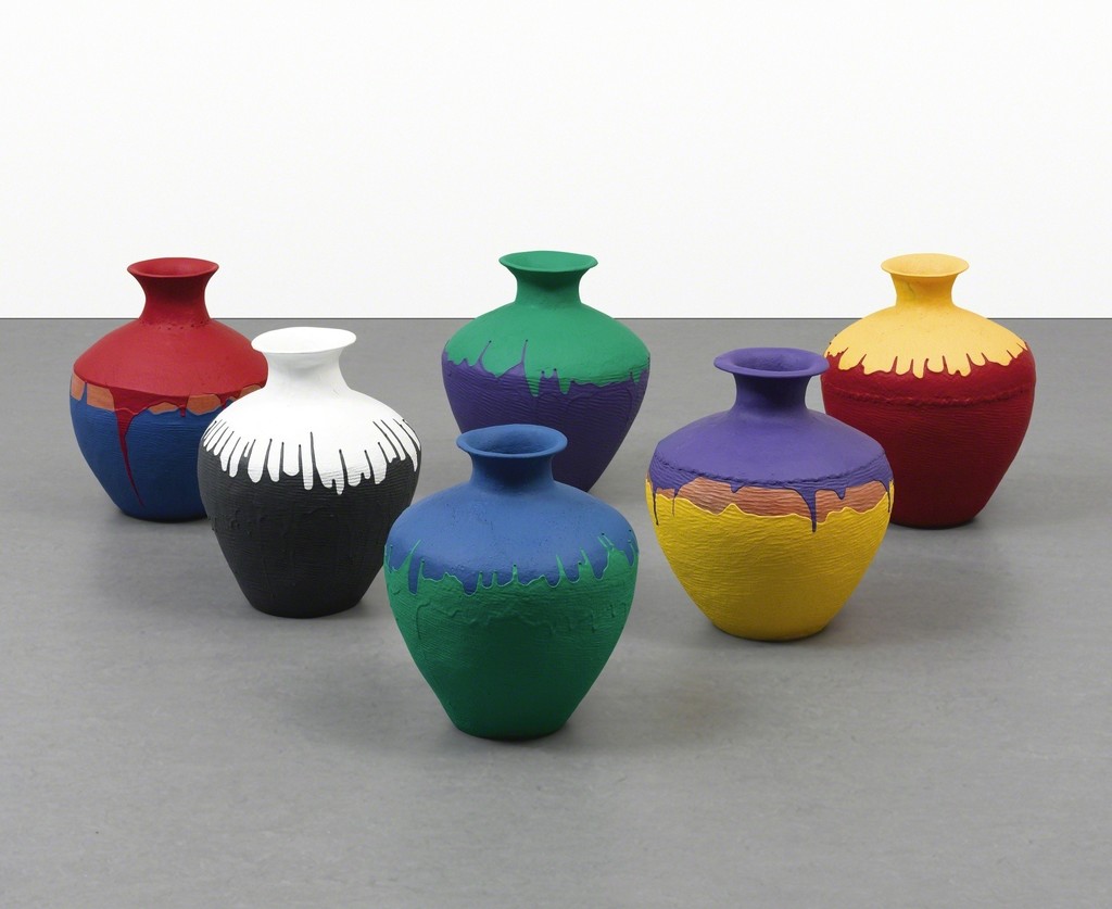Colored Vases (Цветные вазы), 2015. Ай Вэйвэй (Ai Weiwei) - современный китайский художник. Современное искусство