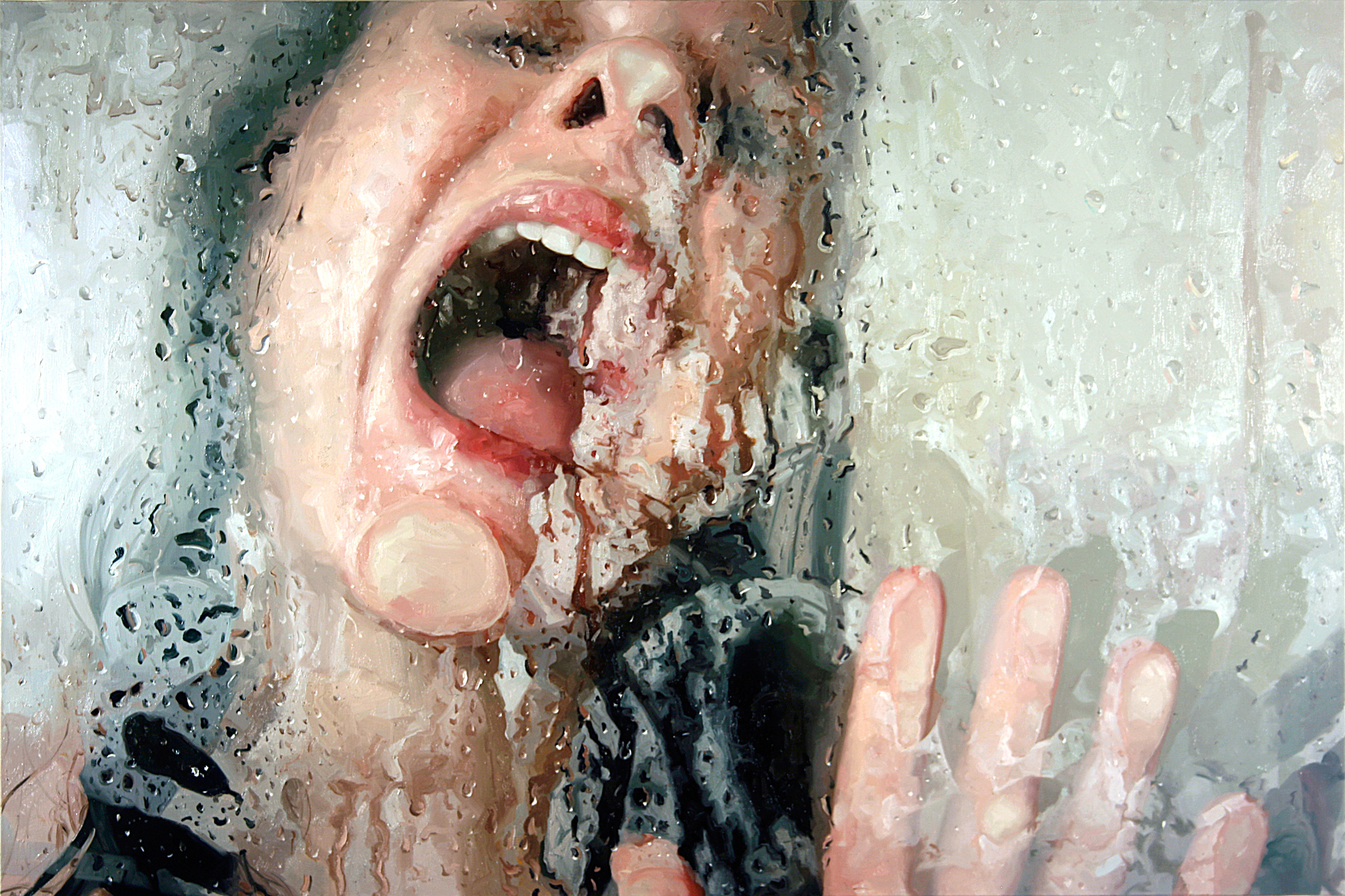 Алисса Монкс (Alyssa Monks). Современная живопись. Scream, 2010