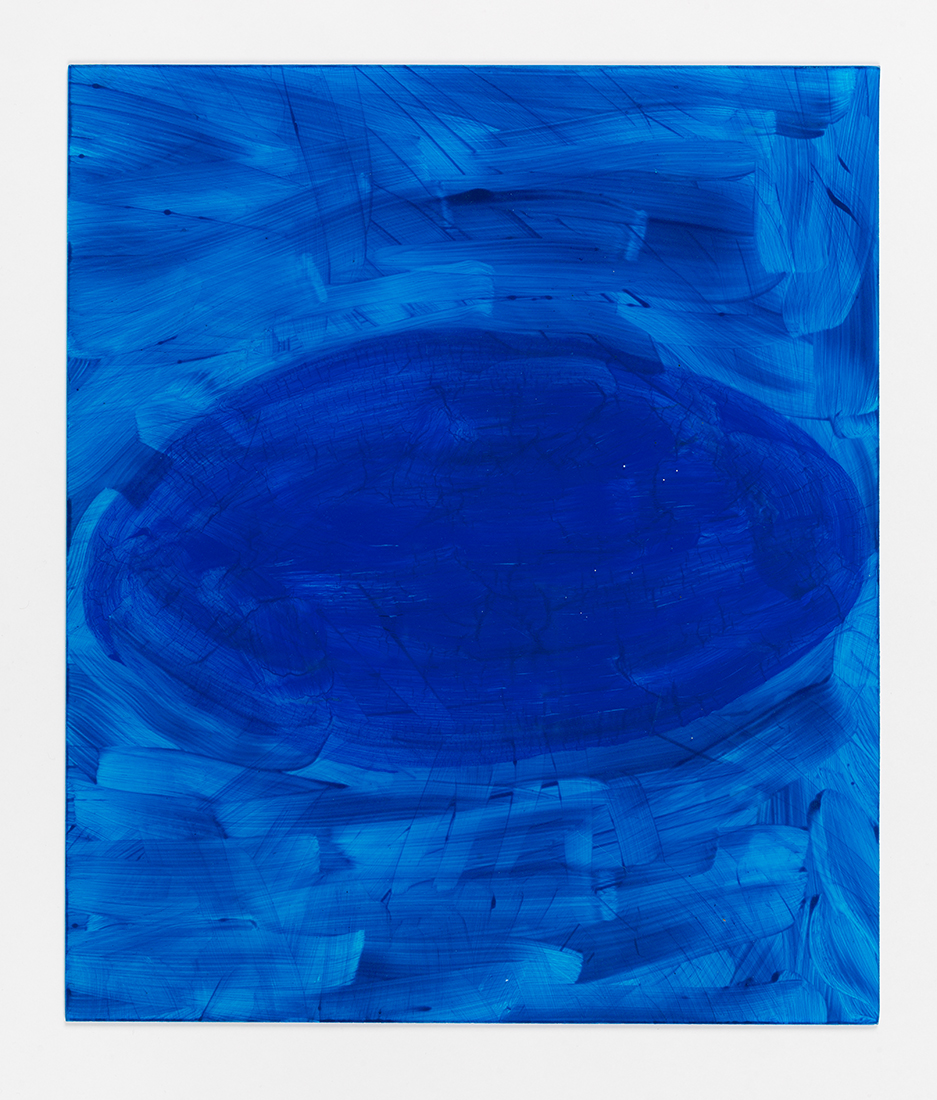 Oval (blue), 2013. Андреа Бюттнер (Andrea Buttner) - современная художница. Современное искусство. Премия Тернера 2017