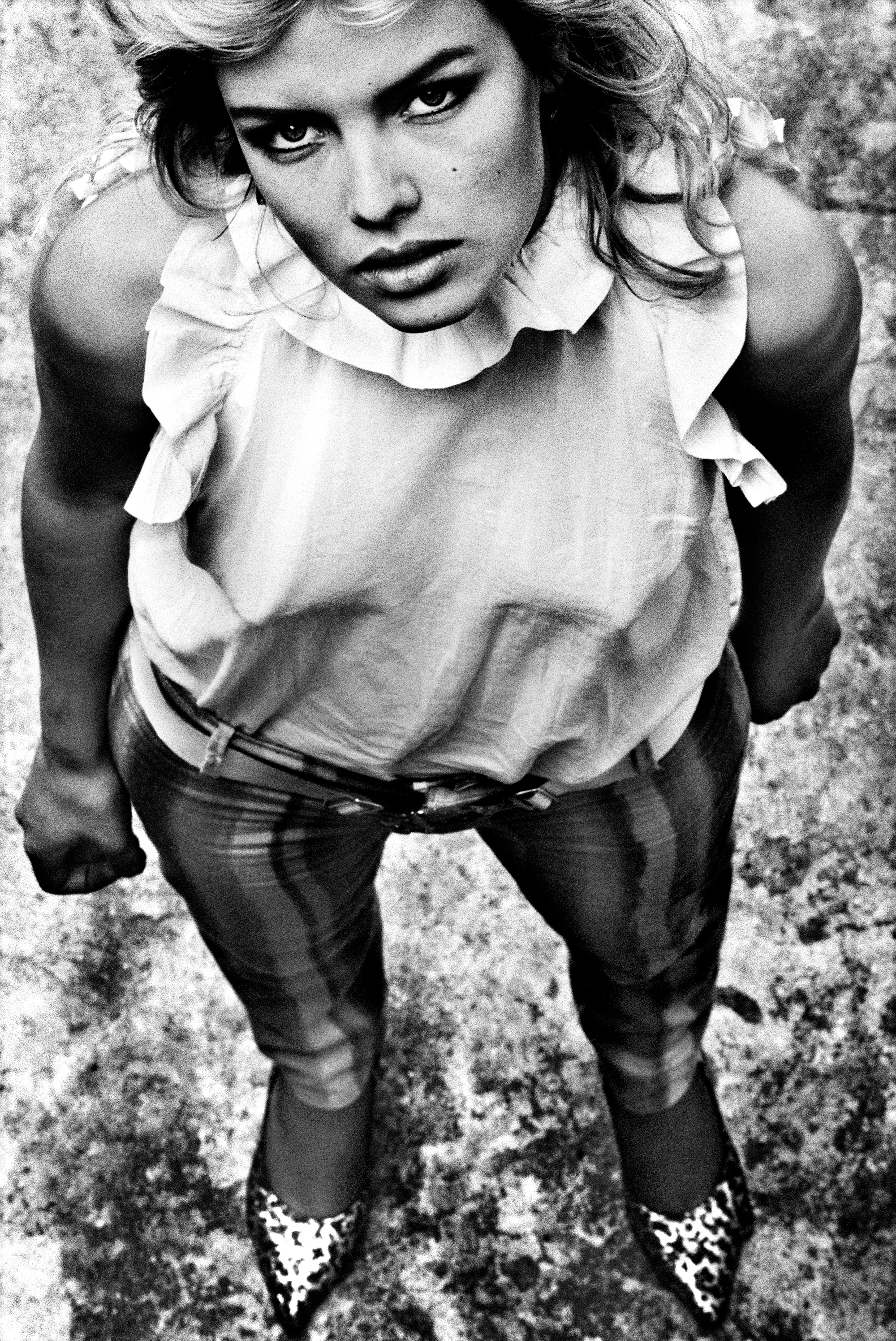 Антон Корбейн (Anton Corbijn). Арт-фото. Фотографии рок-музыкантов. Ким Уайлд, 1980