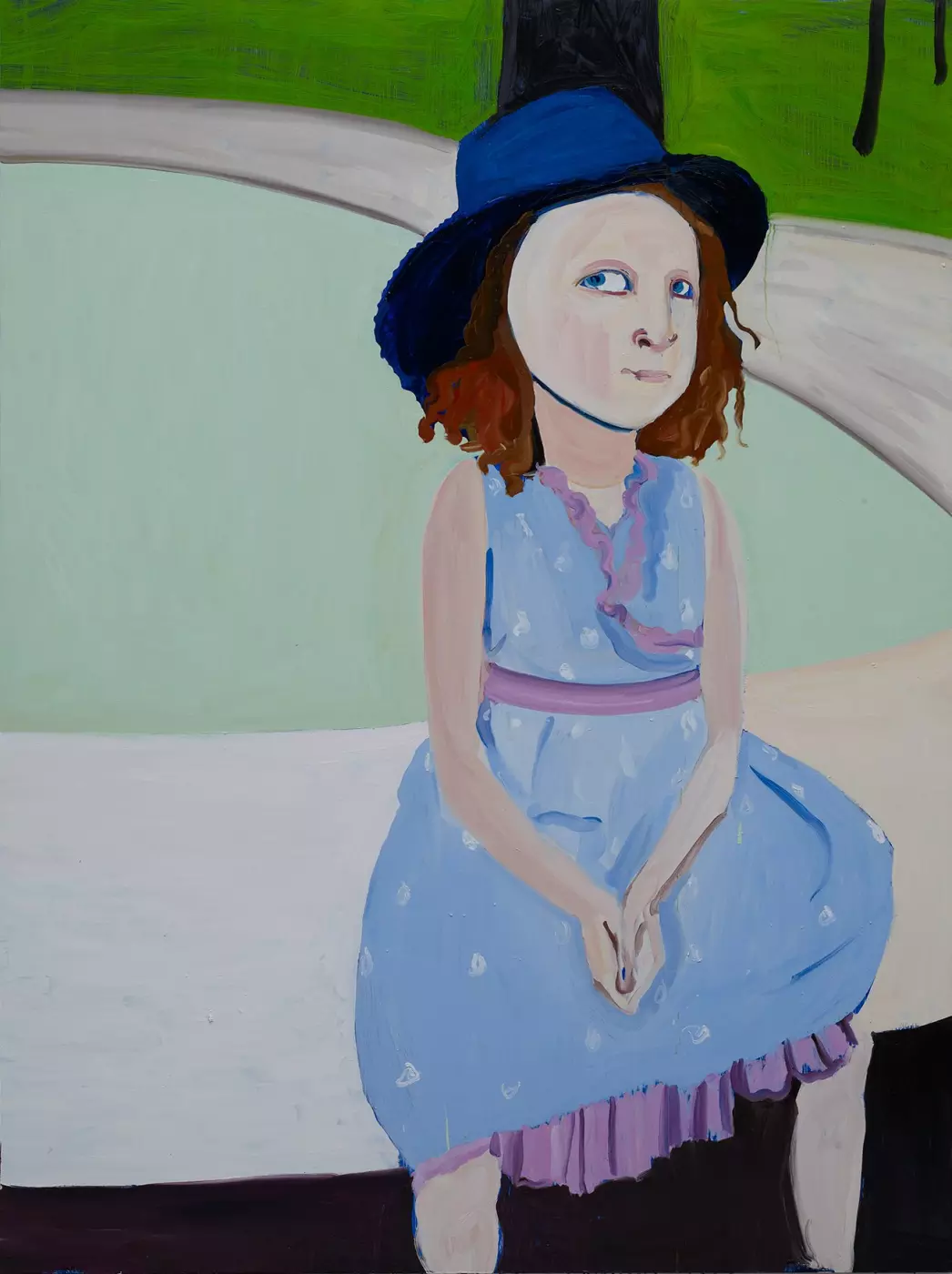 Vita in the Borgese, 2013. Шанталь Джофф (иногда Шанталь Жоффе, англ. Chantal Joffe) - британская художница. Современная живопись. Contemporary art, paintings