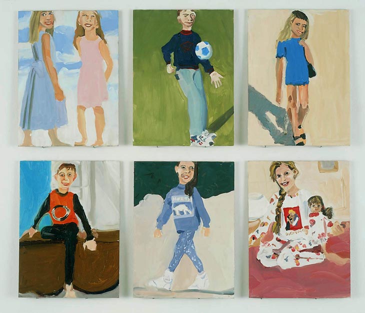 Ранние работы (1990-е). Шанталь Джофф (иногда Шанталь Жоффе, англ. Chantal Joffe) - британская художница. Современная живопись. Contemporary art, paintings