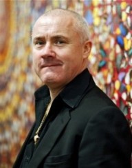 Фото. Дэмиен Херст (Damien Hirst) - английский художник. Самый богатый художник мира. Херст создал самое дорогое произведение современного искусства – За любовь Господа или Бриллиантовый череп Дэмиена Херста