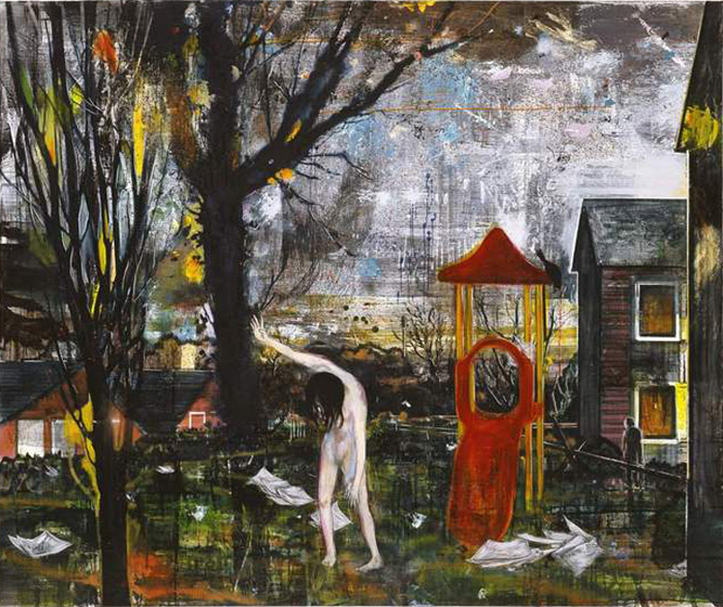 Даниэль Рихтер. Современное искусство. Современная живопись. Бедная девочка, 2005
