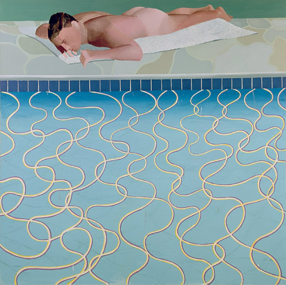   (David Hockney).   , . -. , 1966