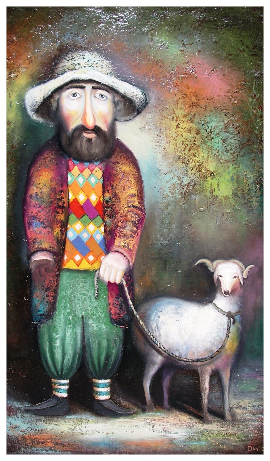 Барановец, 2012. Давид Мартиашвили (David Martiashvili) - современный грузинский художник. Современная живопись. Грузия, картины