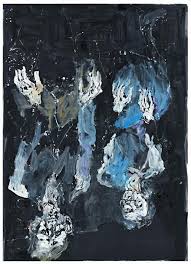 Георг Базелиц. Современное искусство. Современная живопись. Без названия, 2015