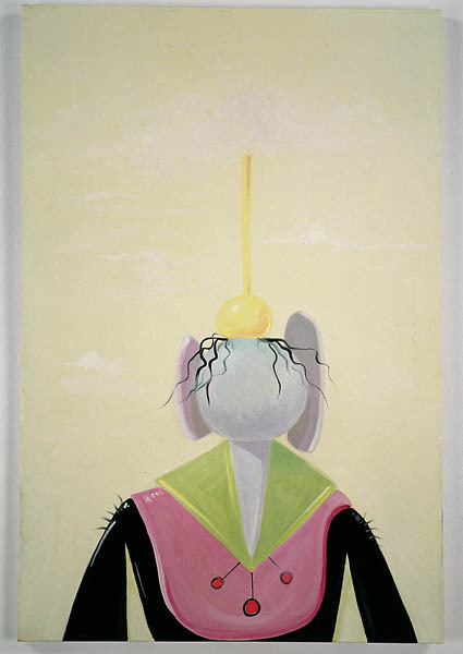 Figure Composition, 1994. Джордж Кондо (George Condo) - современный американский художник. Искусственный реализм