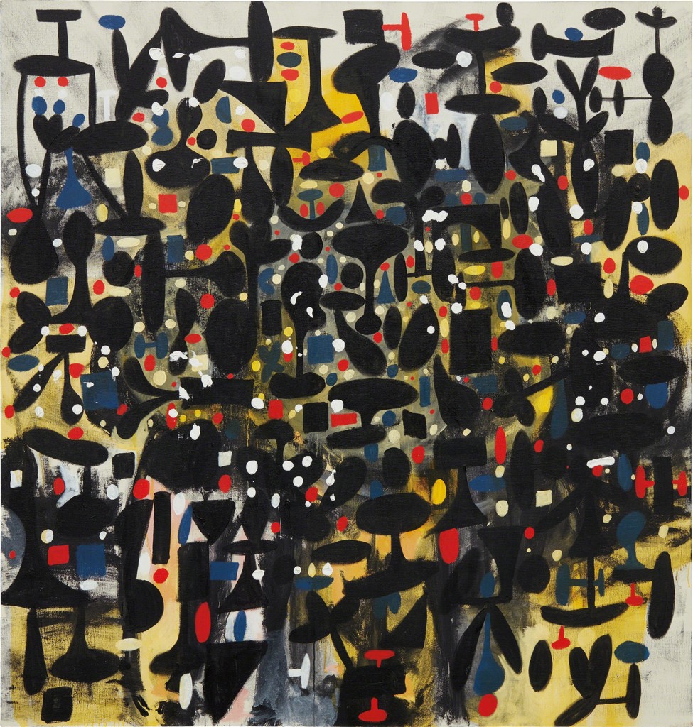 Memories of Spain, 1991. Джордж Кондо (George Condo) - современный американский художник. Искусственный реализм