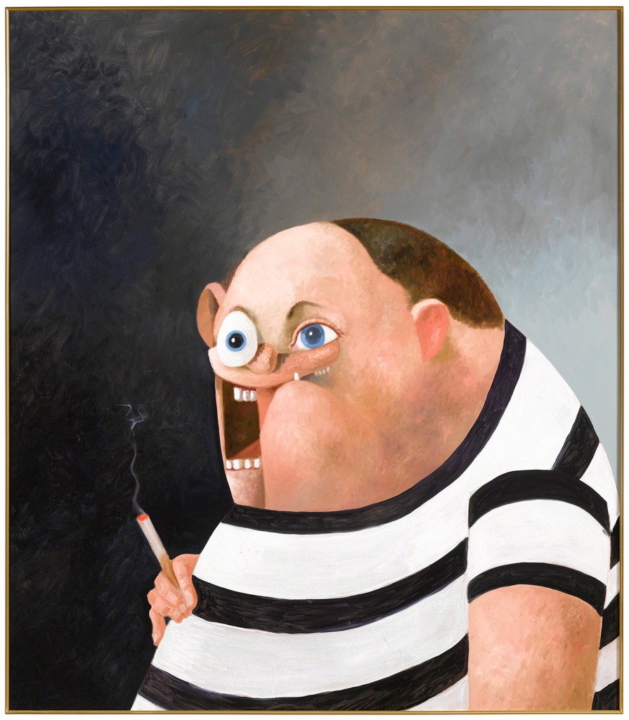Big John, 2006. Джордж Кондо (George Condo) - современный американский художник. Искусственный реализм