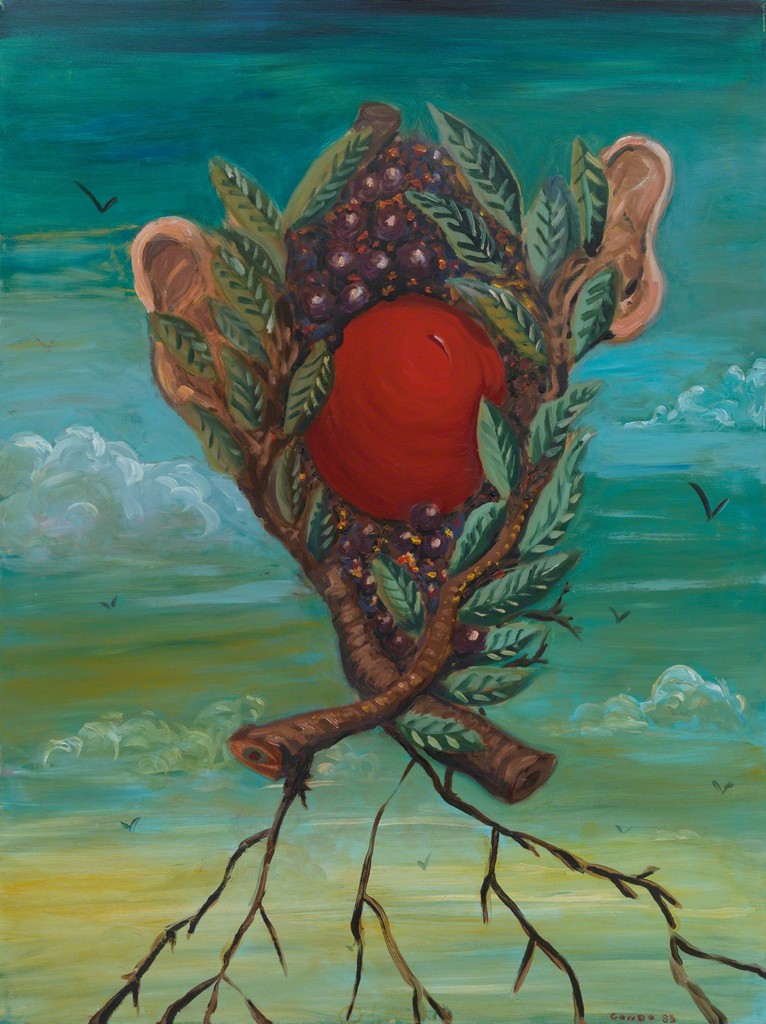 Fruit Man, 1983. Джордж Кондо (George Condo) - современный американский художник