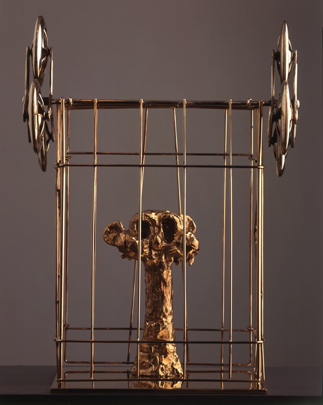 The Trapped Priest, 2005. Джордж Кондо (George Condo) - современный американский художник. Современная скульптура