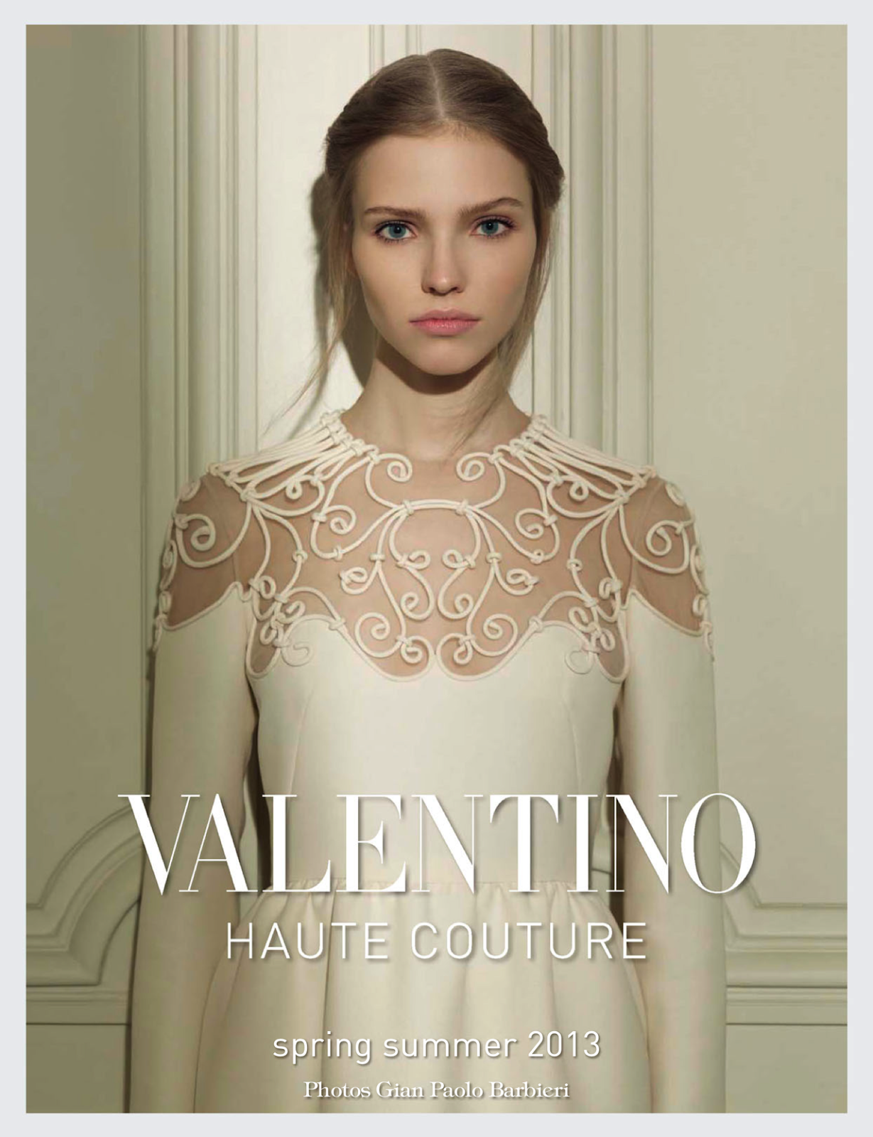 Саша Лусс. Valentino весна-лето 2013. Публикация: Vogue Italia, март 2013. Джан Паоло Барбьери (Gian Paolo Barbieri) - итальянский фэшн-фотограф. Арт-фото. Фэшн-фотография, модная фотография
