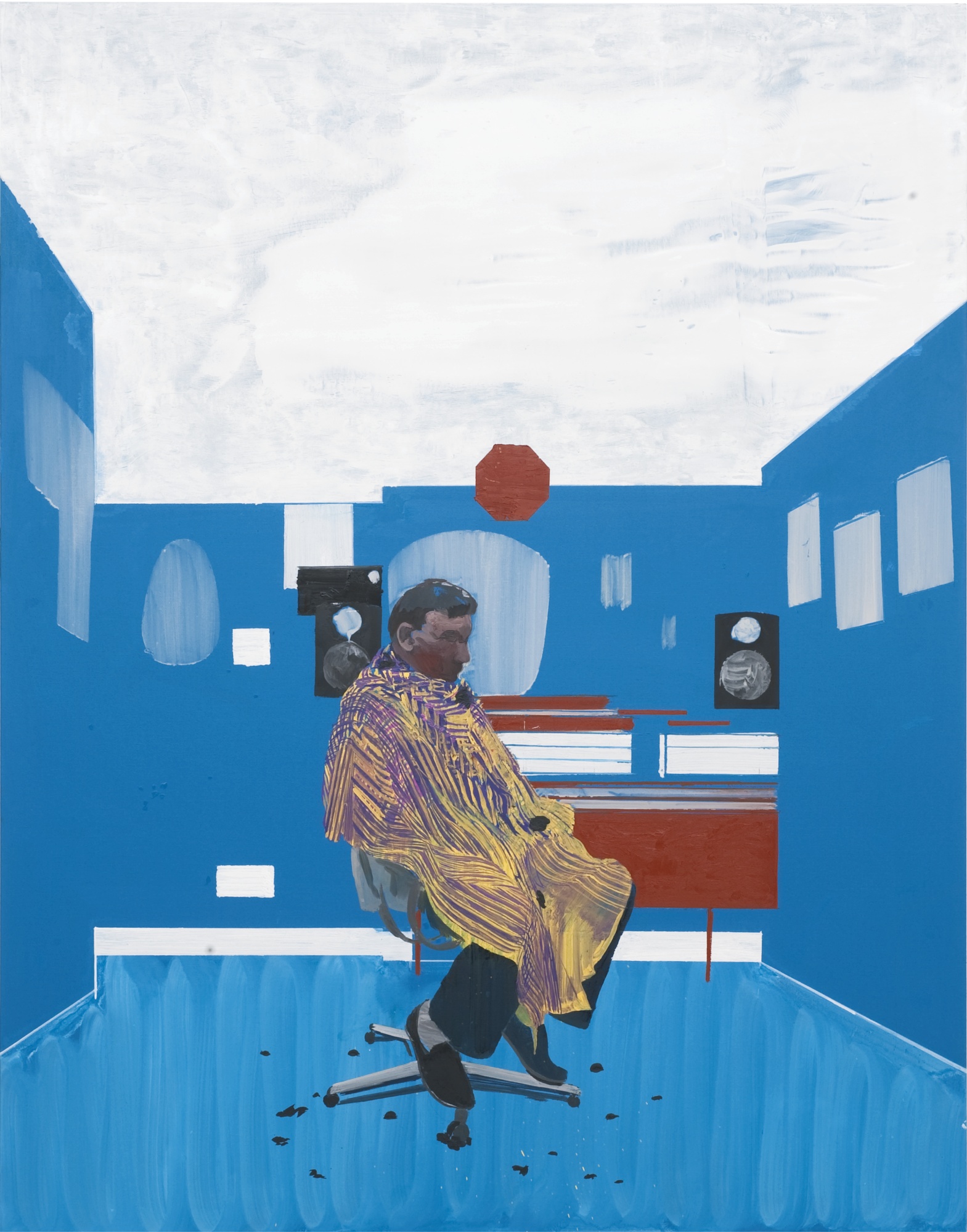 Peters Series, 2007-09. Хервин Андерсон (Hurvin Anderson) - современная художница. Картины. Современная живопись. Contemporary Colombian Art