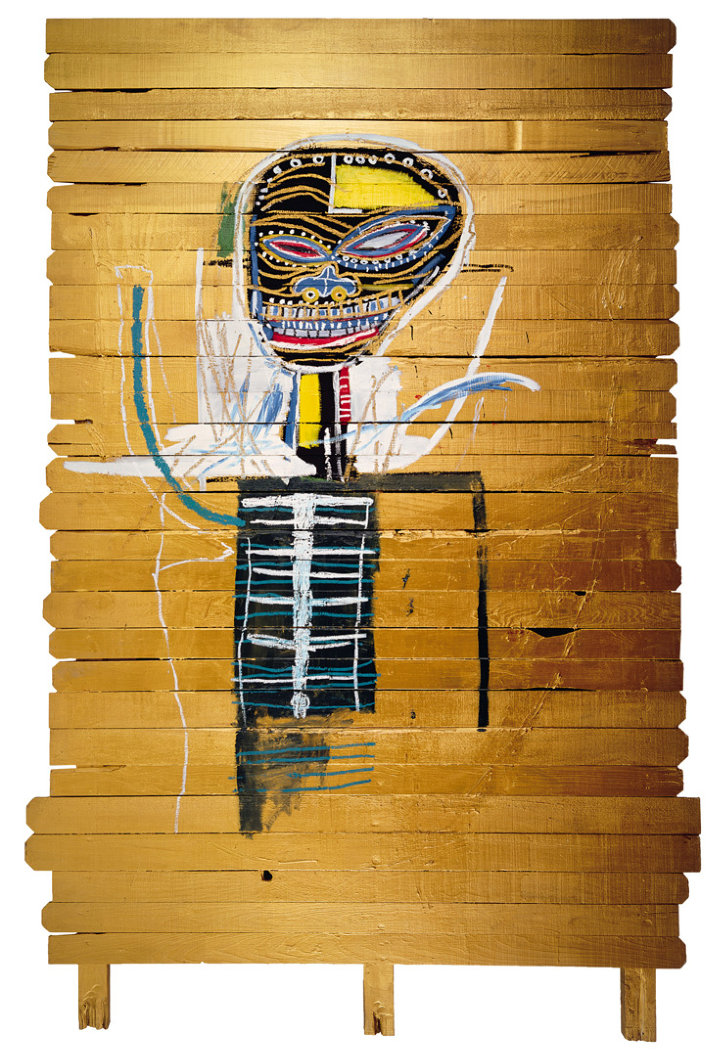 Gold (Золото), 1984. Жан-Мишель Баския (Jean-Michel Basquiat) - американский художник. Неоэкспрессионизм