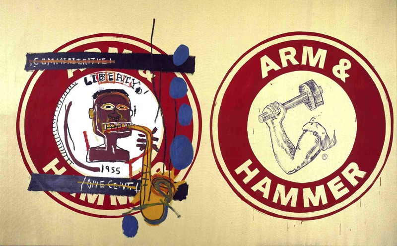 Arm & Hammer. Жан-Мишель Баския (Jean-Michel Basquiat) - американский художник. Неоэкспрессионизм