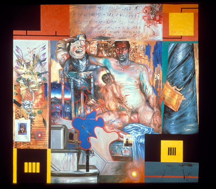 Madonna, 1988. Хуан Давила (Juan Davila) - современный чилийский, австралийский художник. Современное искусство Чили, искусство Австралии