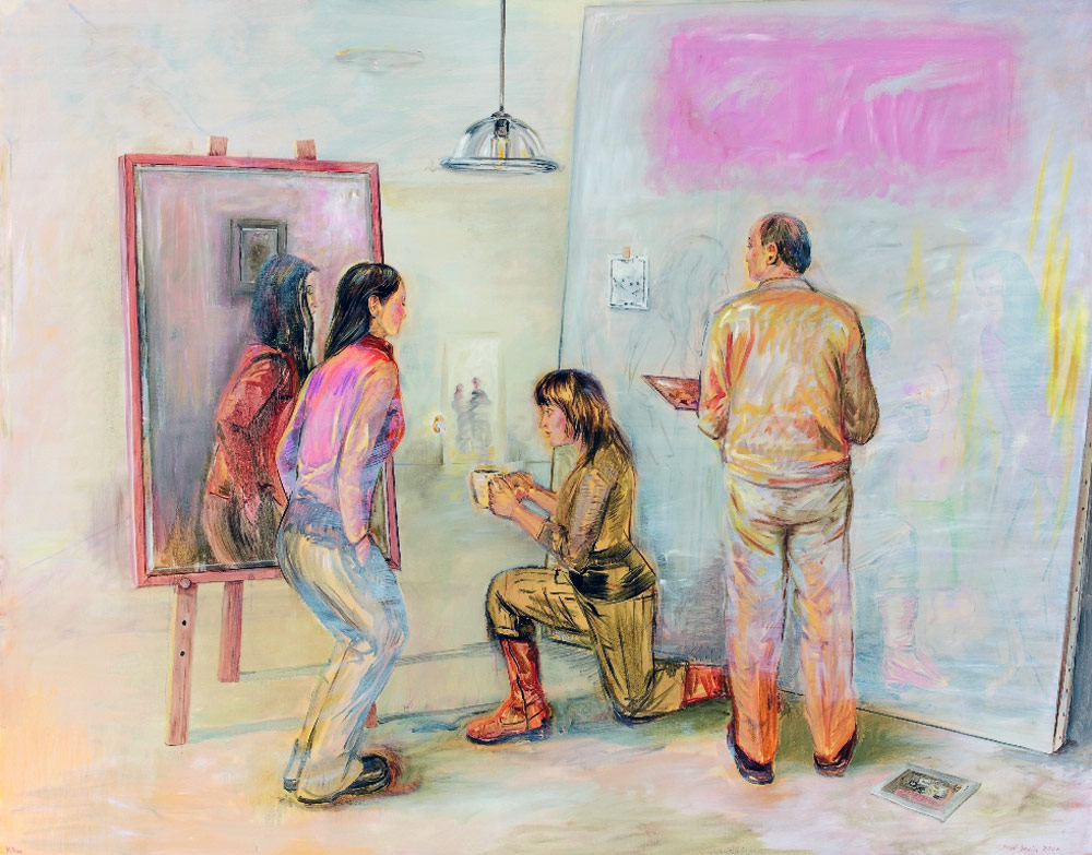 Студия художника - The Painters Studio, 2006. Хуан Давила (Juan Davila) - современный чилийский, австралийский художник. Современное искусство Чили, искусство Австралии