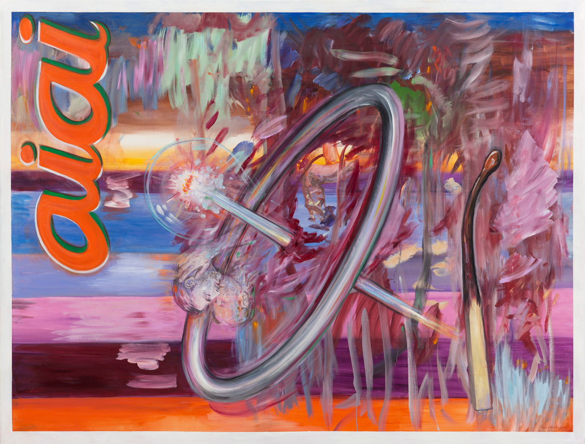 Aiai! Aiai!, 2014. Хуан Давила (Juan Davila) - современный чилийский, австралийский художник. Современное искусство Чили, искусство Австралии