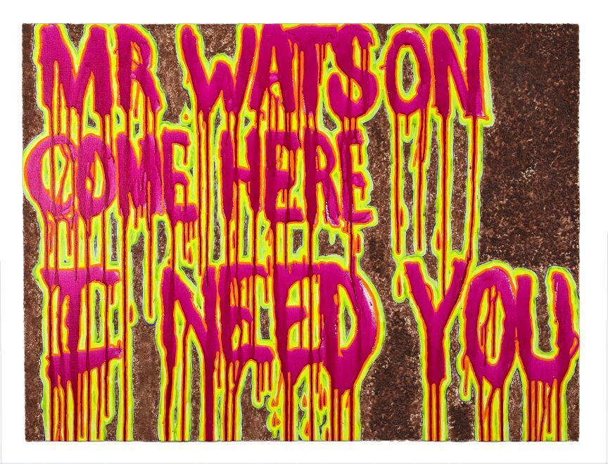 Mr. Watson Come Here I Need You, 2011. Кэти Херцог (Katie Herzog) - современная американская художница. Современная живопись США