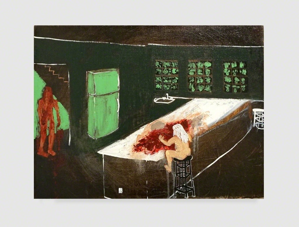 Mother and Daughter (Мать и дочь), 2007. Кэти Херцог (Katie Herzog) - современная американская художница. Современная живопись США