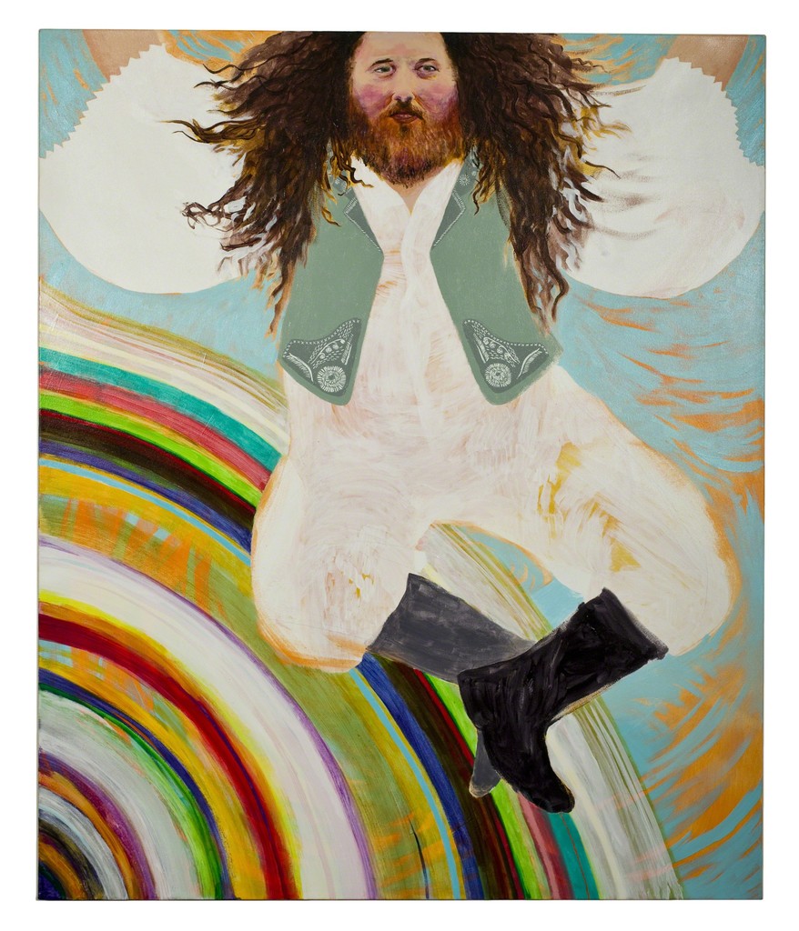 Freedom (Richard Stallman Folk Dancing), 2008. Кэти Херцог (Katie Herzog) - современная американская художница. Современная живопись США
