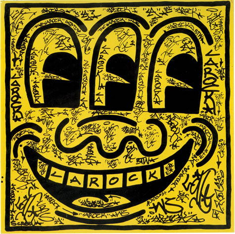 Без названия, 1981. Кит Харинг (Keith Haring) - американский художник. Искусство США 80-х