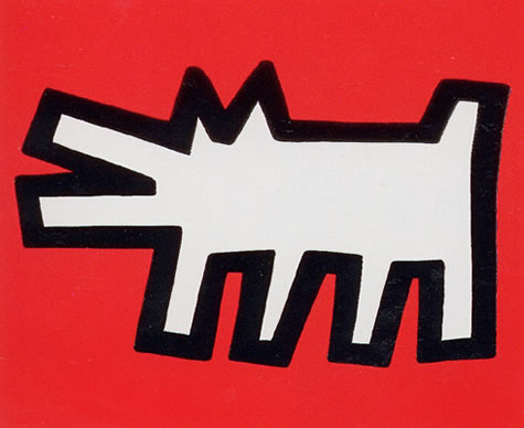 Icons 2, 1990. Кит Харинг (Keith Haring). Современное искусство США