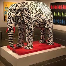 Слон (скульптура). Кит Харинг (Keith Haring). Современное искусство США