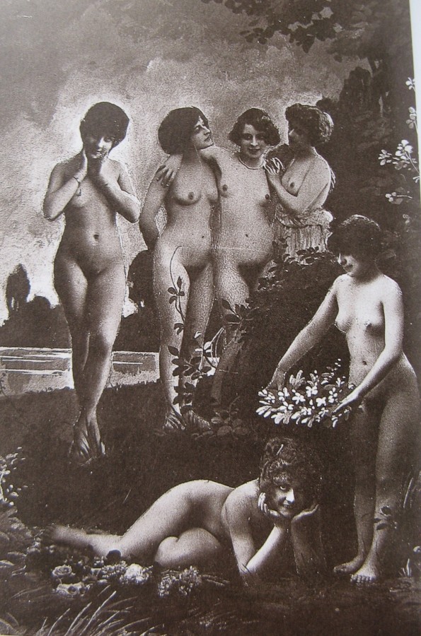 Фотография 1900 года. Китч