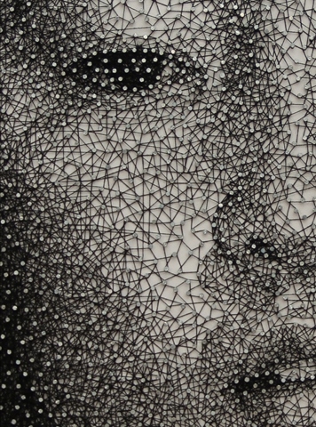Куми Ямашита. США, Япония. Современное искусство. Constellation. Необычные портреты
