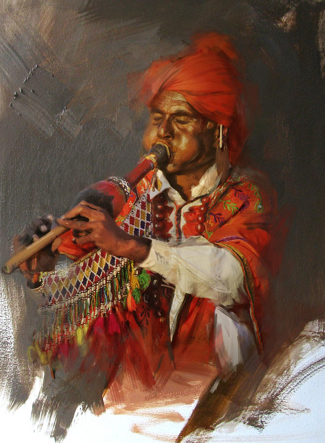 Мажнур Шах (Mahnoor Shah) - современная пакистанская художница. Современное искусство Пакистана. Живопись. Исламское искусство