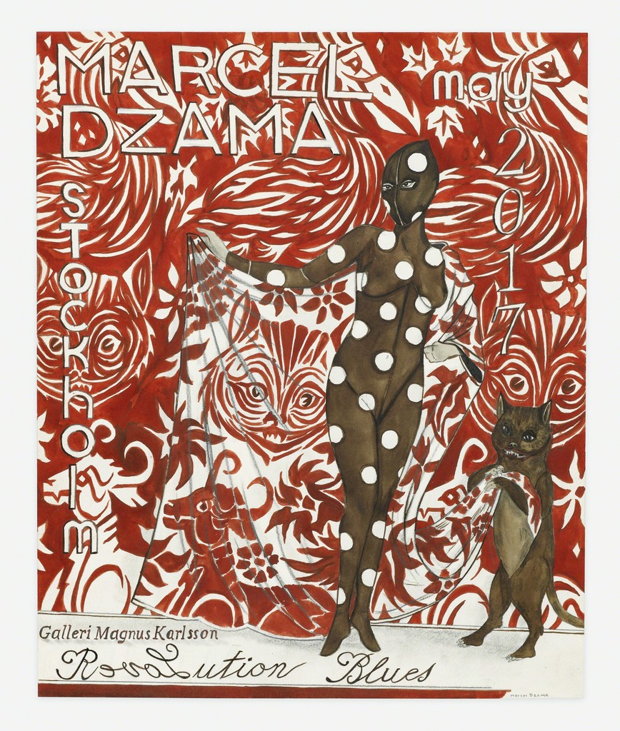 Red Stockholm, 2017. Марсель Дзама (Marcel Dzama) - современный канадский художник. Современная живопись Канады