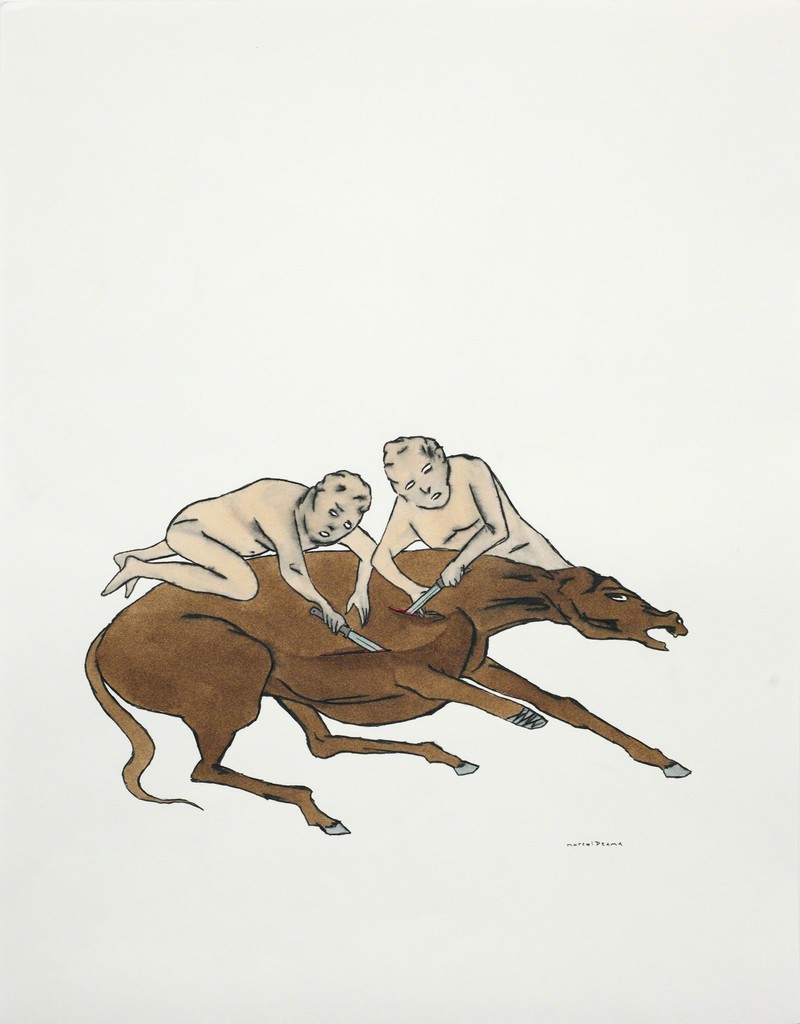 2001-04. Марсель Дзама (Marcel Dzama) - современный канадский художник. Современная живопись Канады