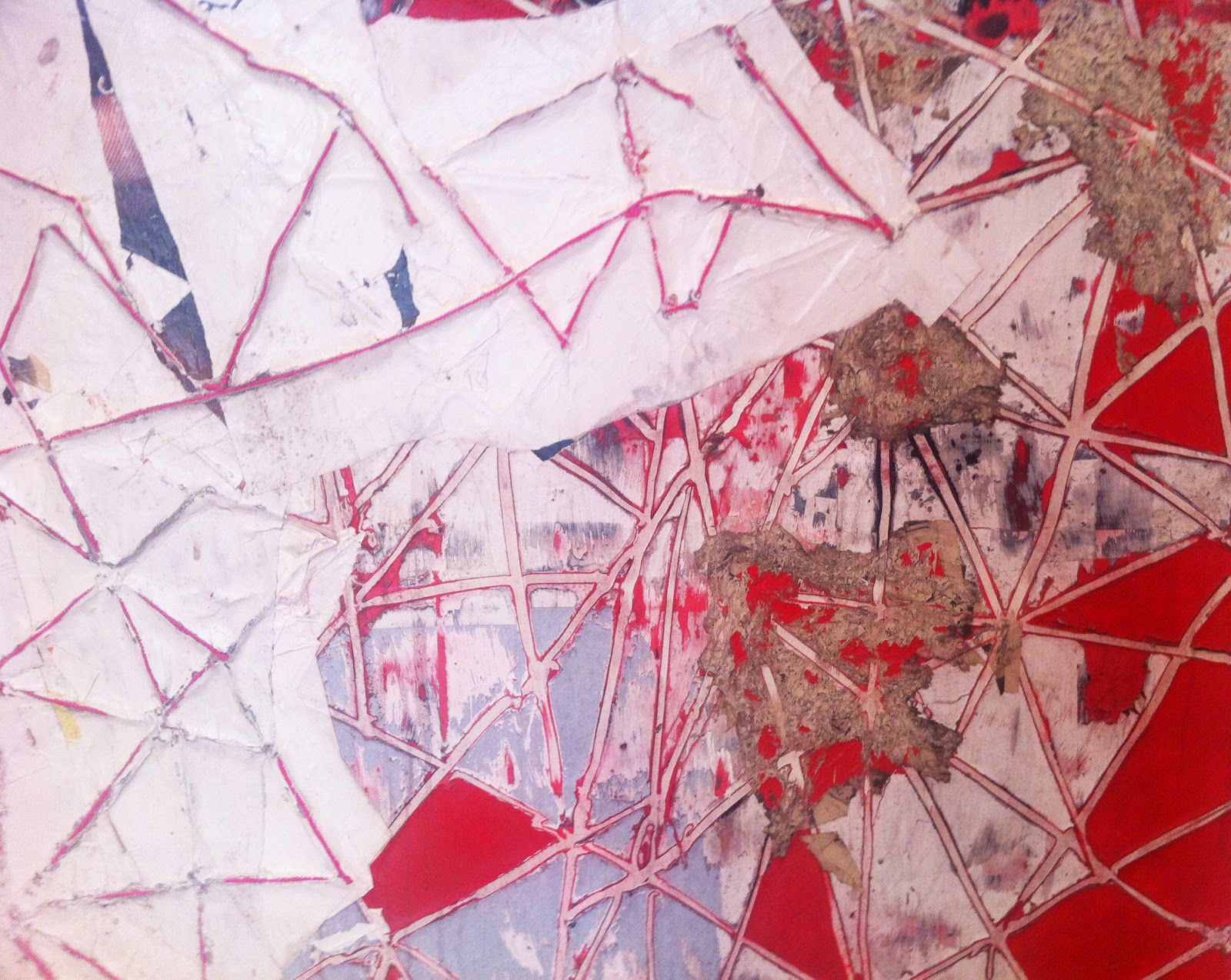 Red Painting, 2009. Марк Брэдфорд (Mark Bradford) - современный американский художник. Современное искусство США