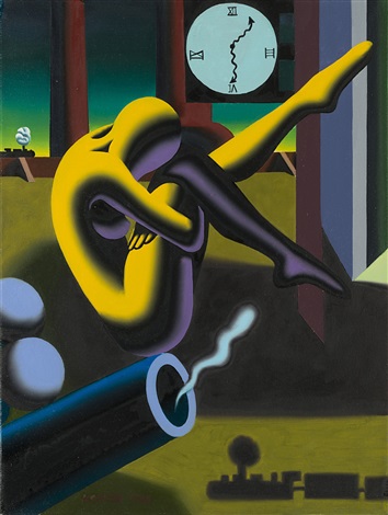 Ammunition (Амуниция), 1998. Марк Костаби (Mark Kostabi) - современный художник. Современная живопись