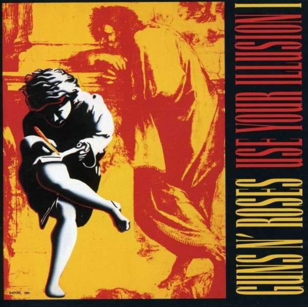 Обложка альбома Guns N Roses Use Your Illusion. Марк Костаби (Mark Kostabi) - современный художник. Современная живопись