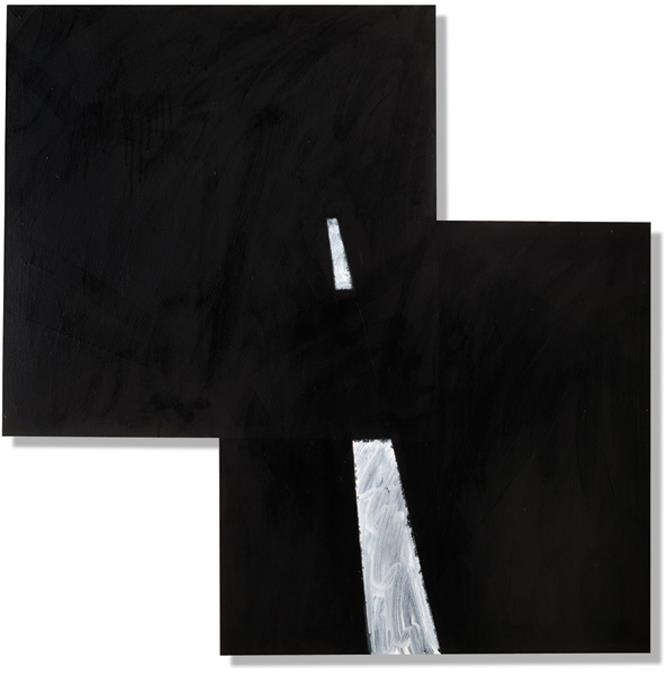 Two Lane Blacktop, 2008. Мэри Хайльман (Mary Heilmann) - современная американская художница. Современная живопись США. Абстракционизм
