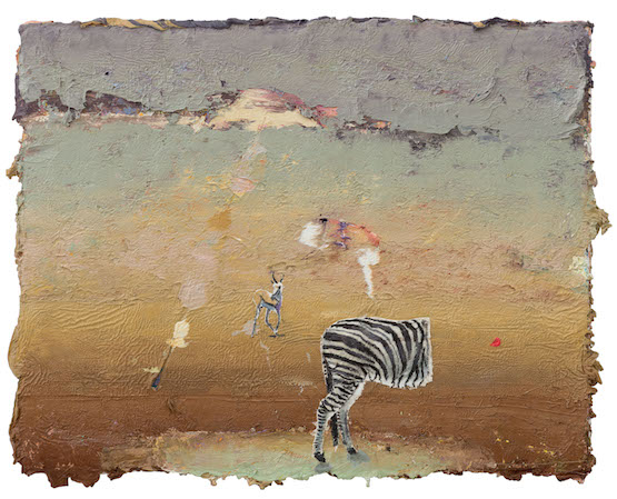 Маттиас Вайшер. Современное искусство. Современная живопись. Песок, 2015