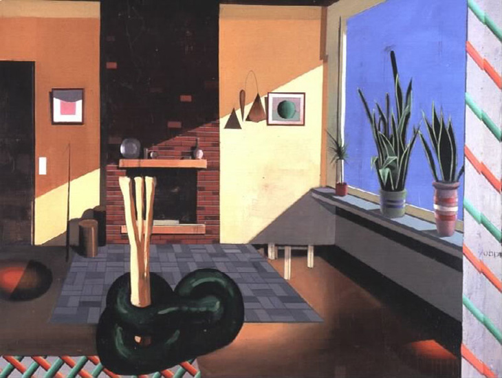 Маттиас Вайшер. Современная живопись. Семейный ланч, 2001
