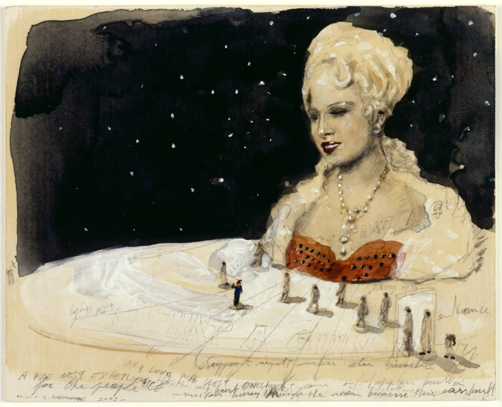 Современное искусство. Михаэль Борреманс (Michael Borremans). Современная живопись. A Mae West Experience