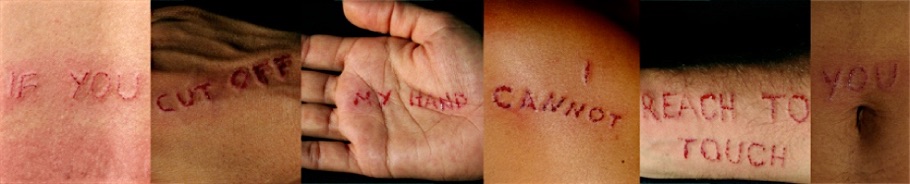 If you cut of my hand, 2006. Мванги Хуттер (Mwangi Hutter) - совместное имя художников Ингрид Мванги (Ingrid Mwangi) и Роберта Хуттера (Robert Hutter)
