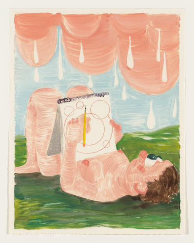 Николь Айзенман (Nicole Eisenman). Современное искусство США. Современная живопись. Untitled, 2012