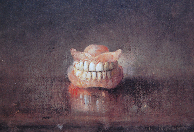 Одд Нердрум (Odd Nerdrum). Современное искусство. The Dentures, 1983. Картина. Холст, масло