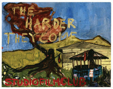 Плакаты фильмов для StudioFilmClub (2005-06). Питер Дойг (Peter Doig) - современный шотландский художник, Номинант премии Тернера 1994. Современная живопись. Contemporary art, paintings