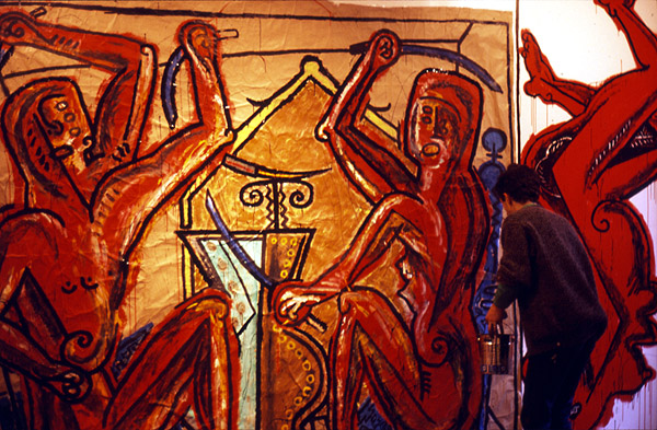 Les Freres Ripoulin (граффити во Франции, 1984-88). Пьер Юиг (Pierre Huyghe). Современное искусство Франции