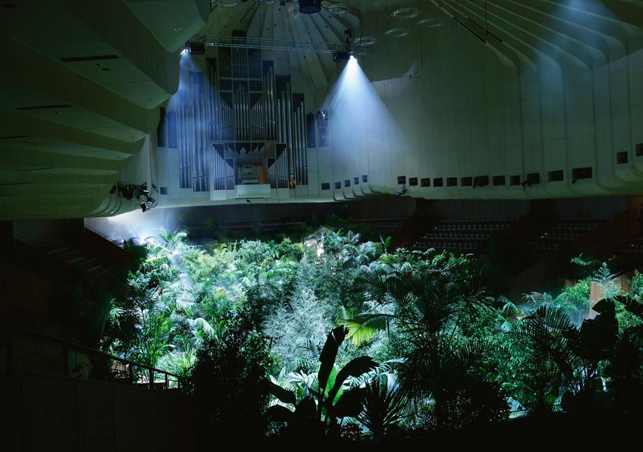 A Forest of Lines (Сиднейский оперный театр), 2008. Пьер Юиг (Pierre Huyghe). Современное искусство Франции